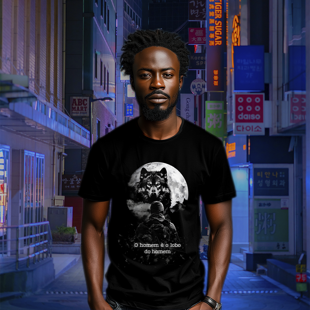 Nome do produto: Lobo do homem - Hobbes