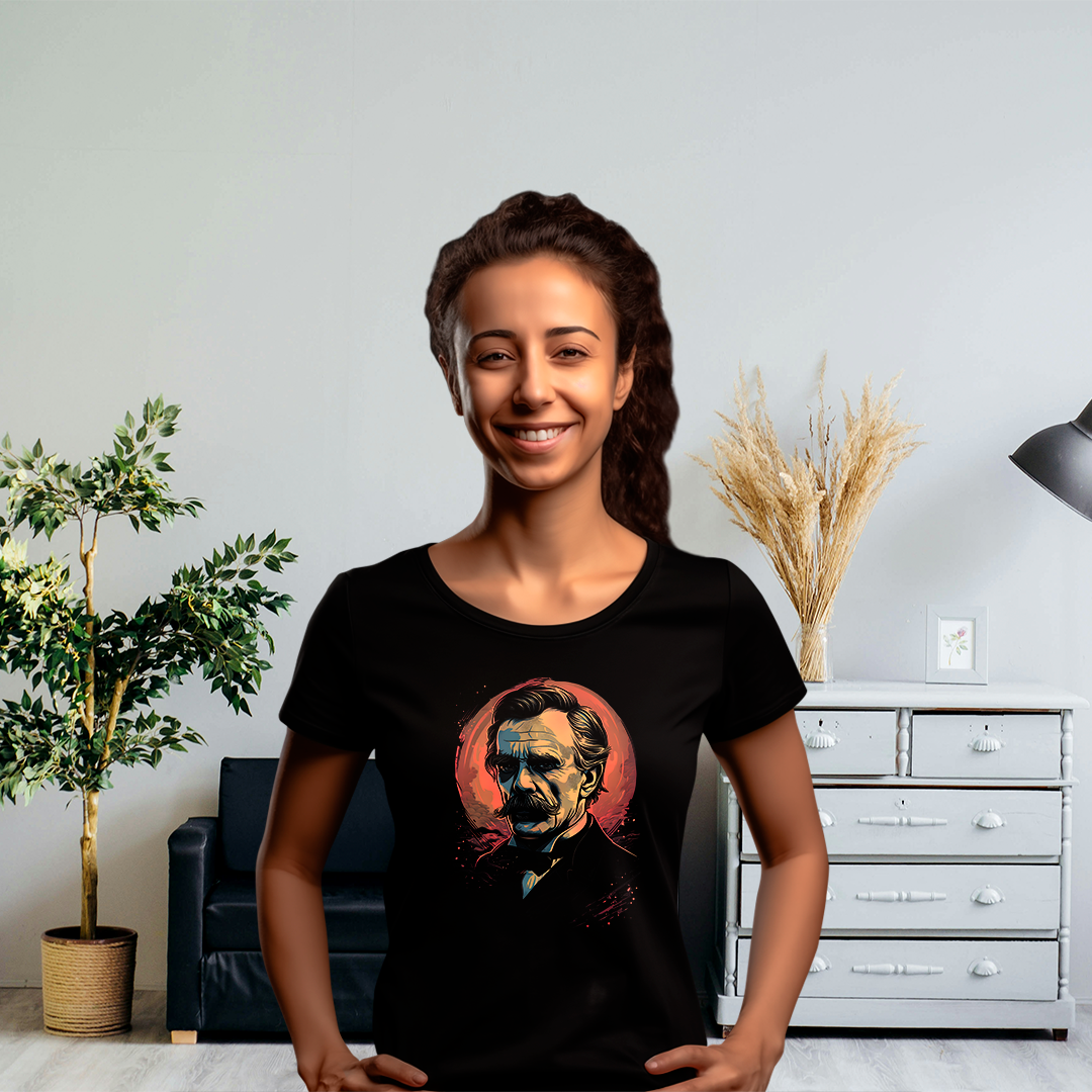 Nome do produto: Friedrich Nietzsche (Baby Look)