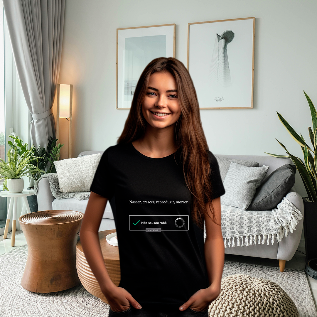 Nome do produto: Não sou um robô