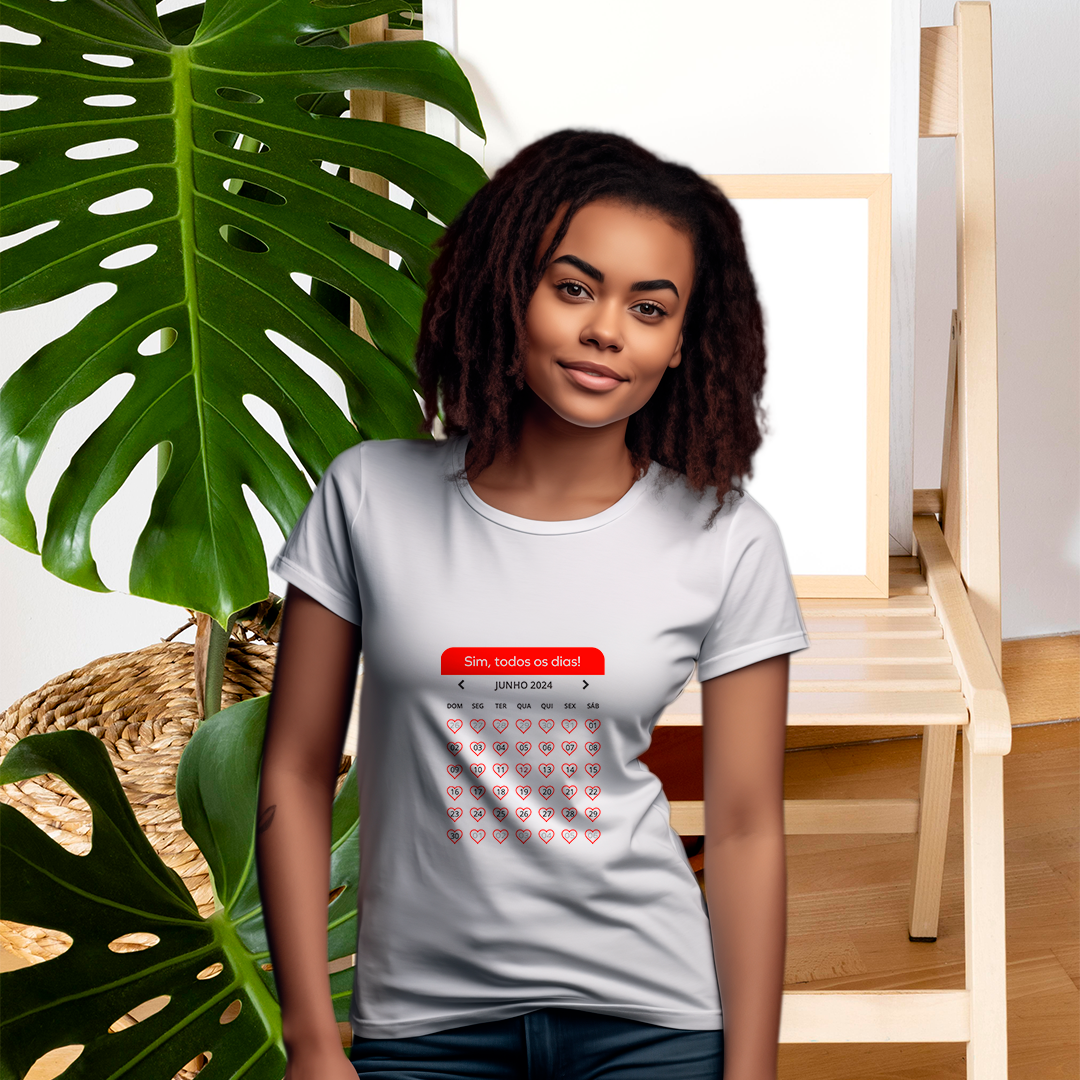 Nome do produto: Sim, todos os dias! (Dia dos namorados)