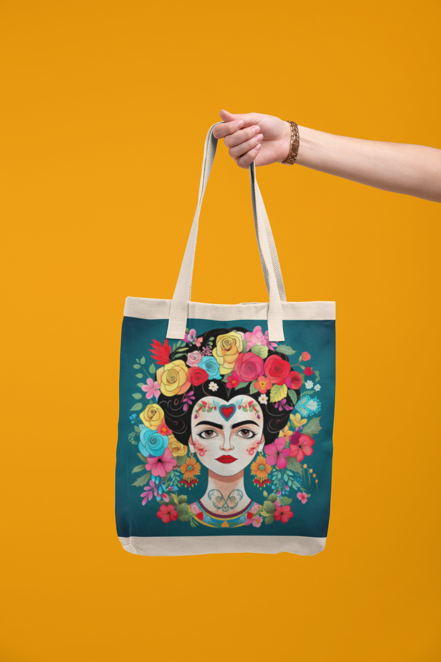 Nome do produto: Ecobag frida caricature