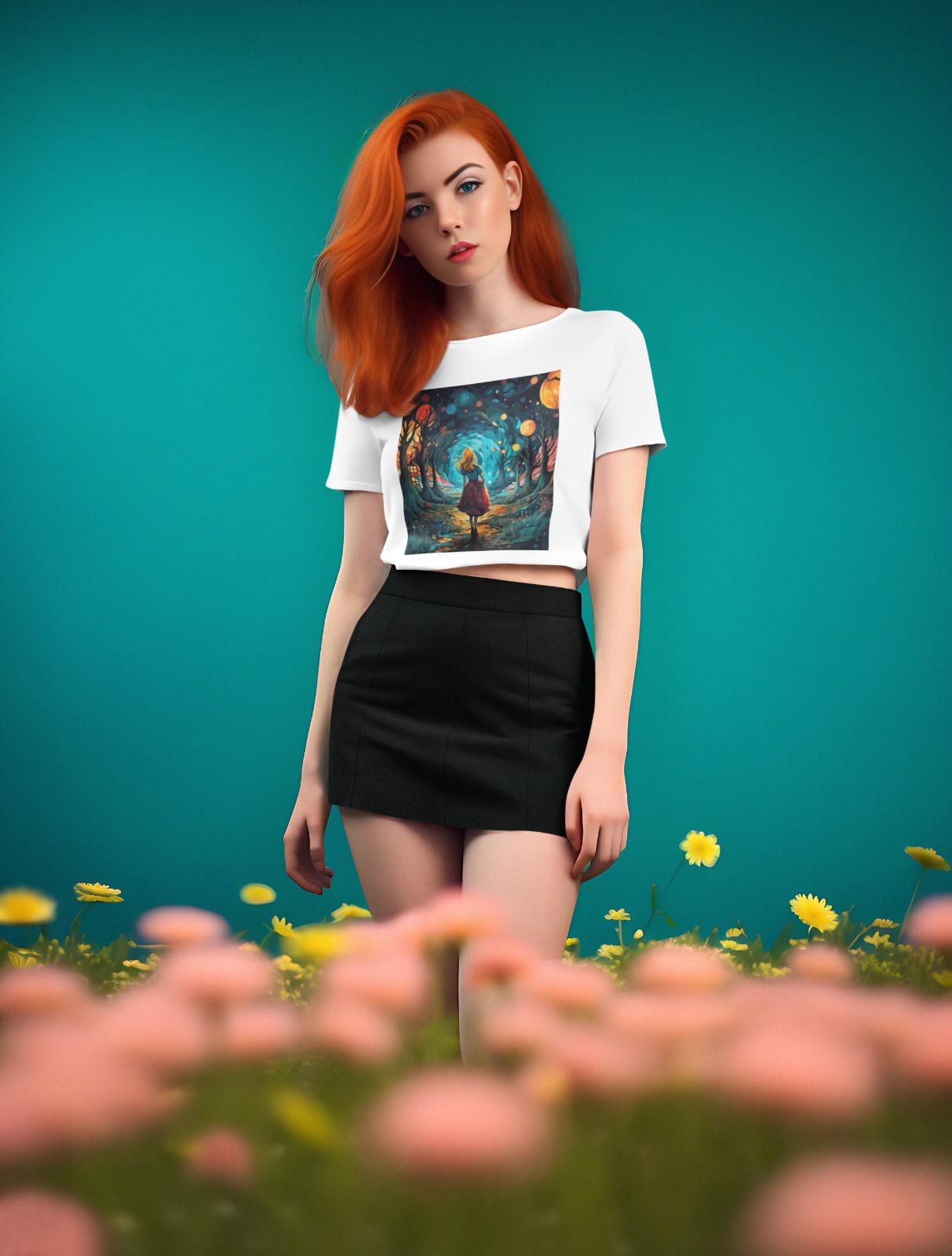 Nome do produto: Alice na Terra Encantada de Van Gogh