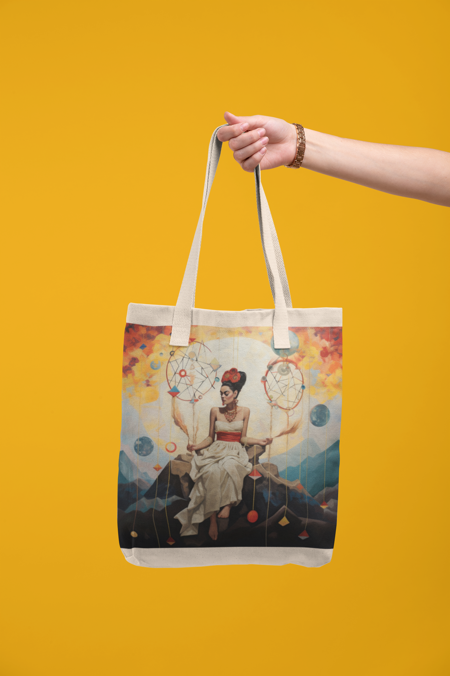 Nome do produto: EcoBag Frida Sonhos 