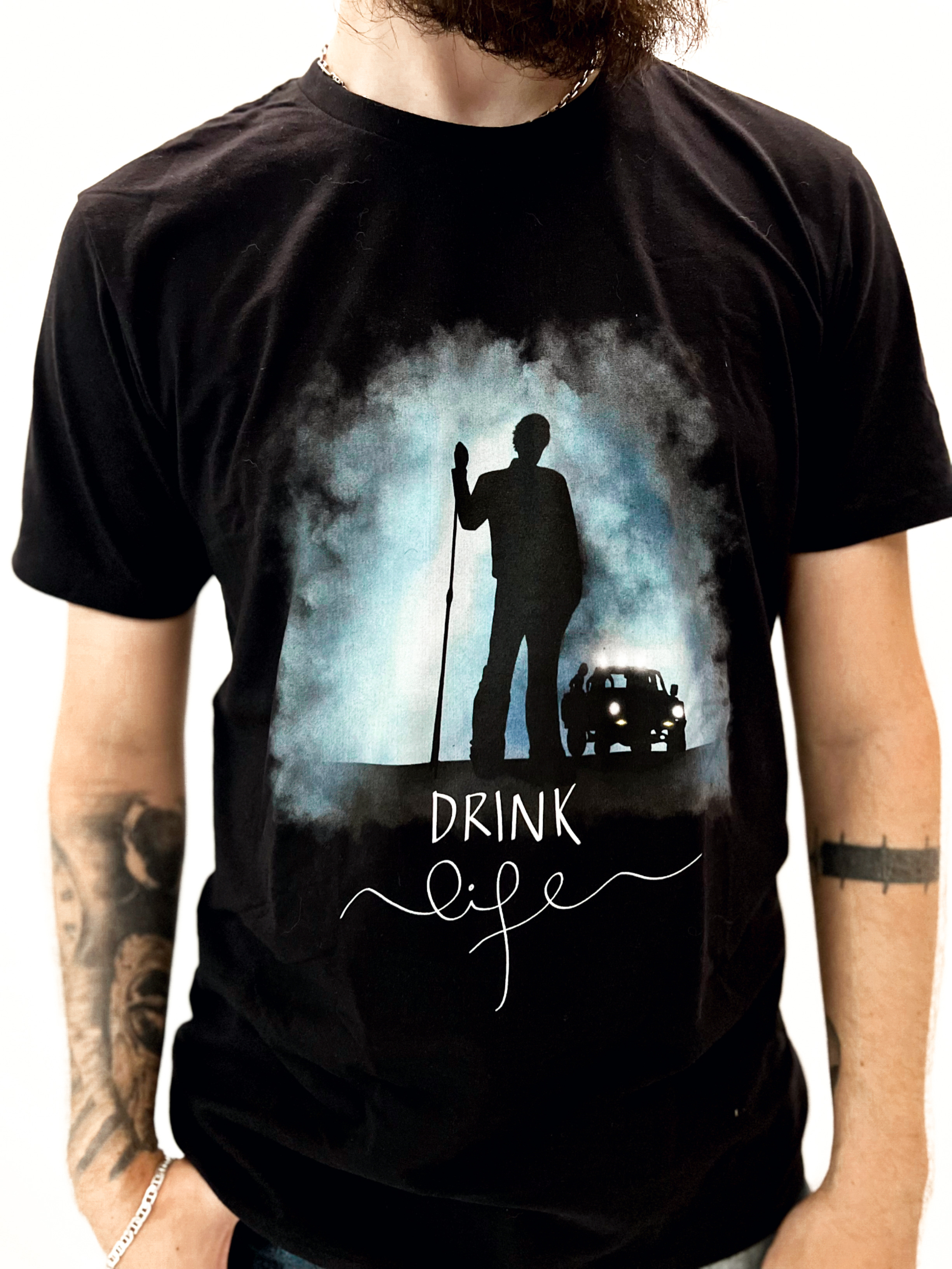 Nome do produto: Camiseta Drink Life - Audioslave Cochise