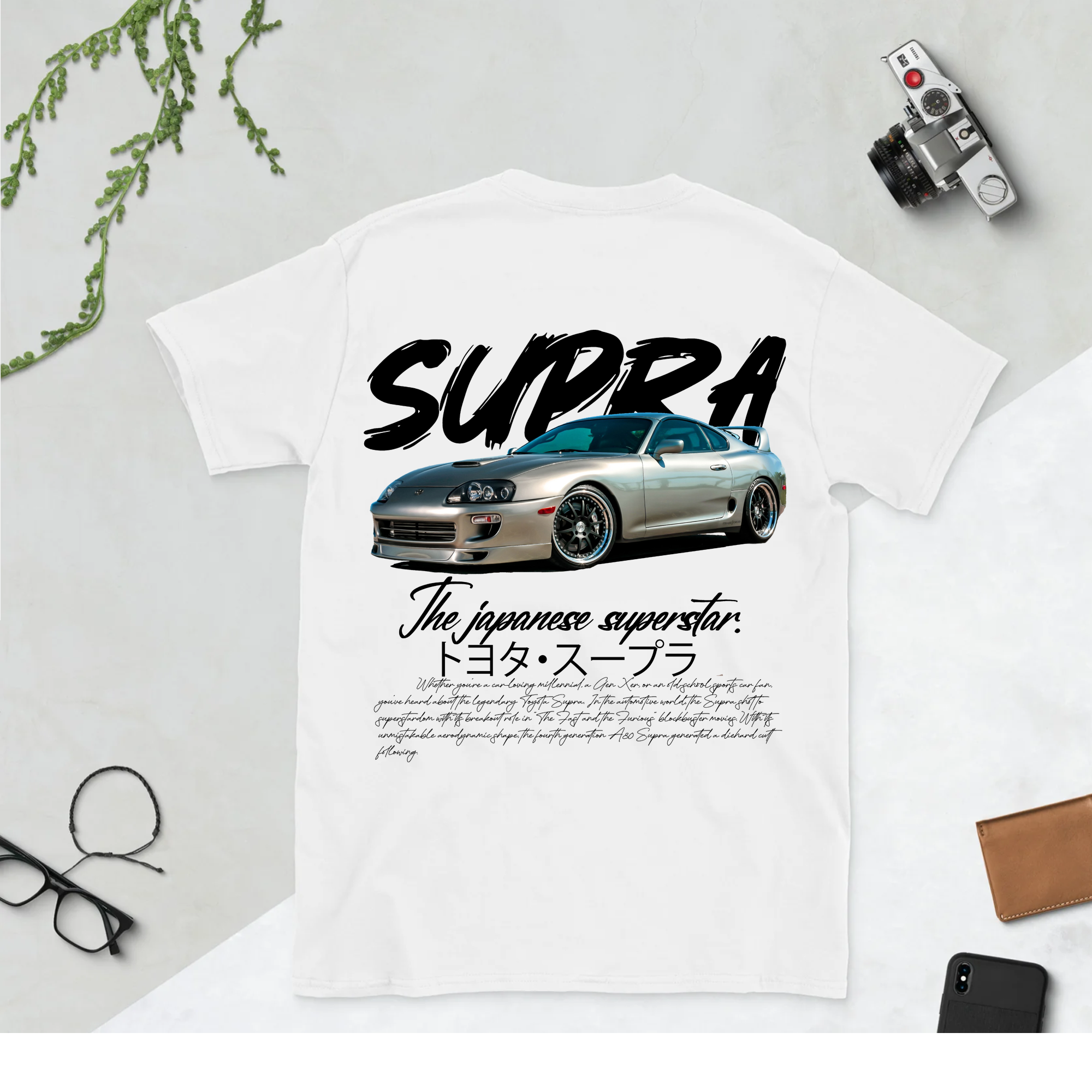 Nome do produto: Toyota Supra THE JAPANESE SUPERSTAR White