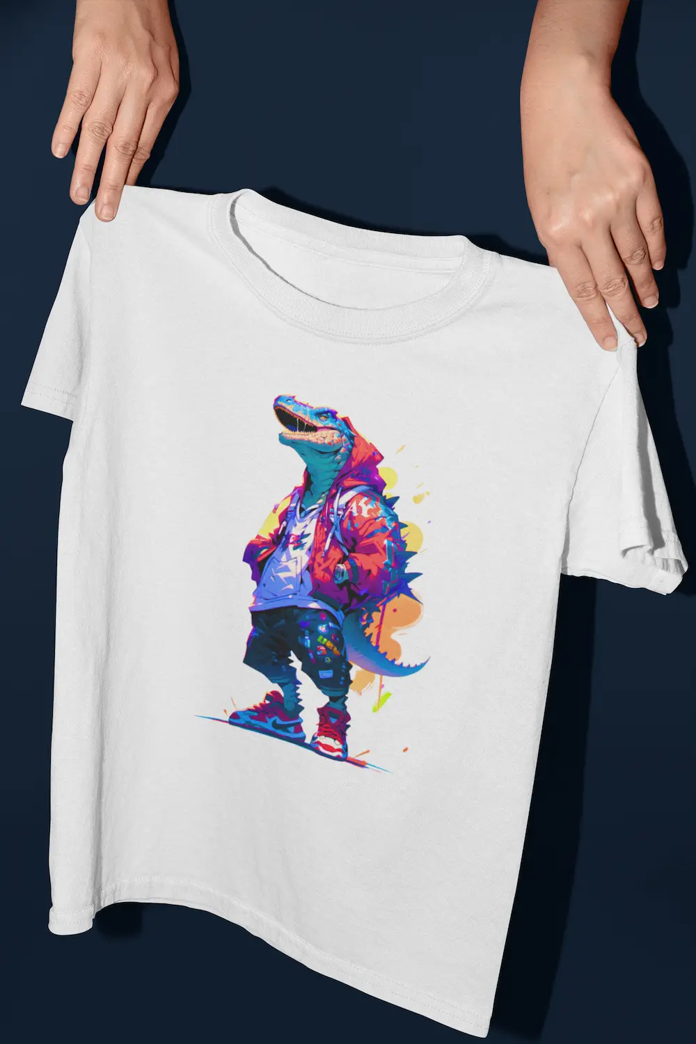 Nome do produto: Camiseta Infanto-Juvenil Dino Aventureiro da Cidade Grande