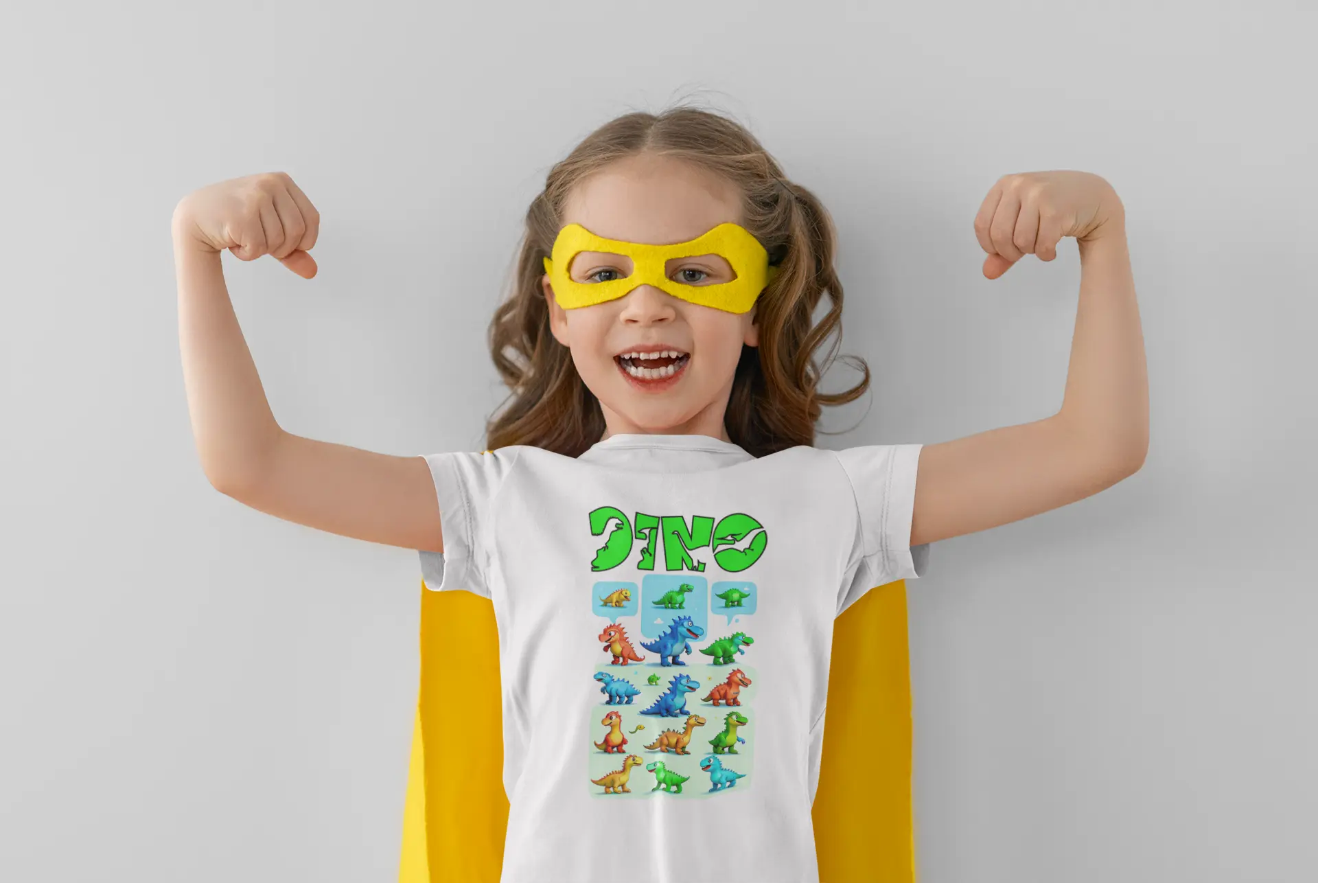 Nome do produto: Camiseta Infantil Dinossauro \
