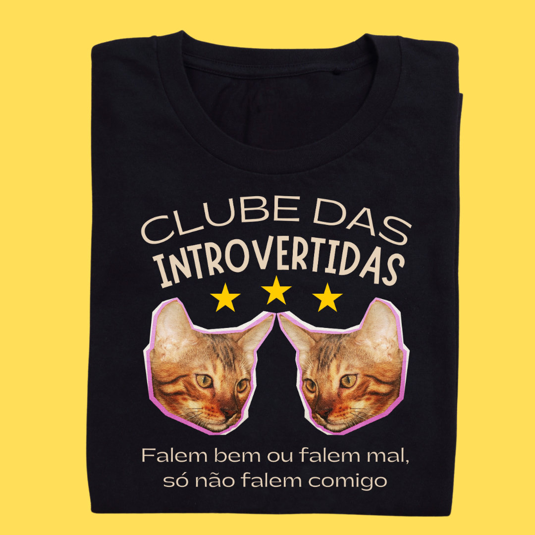 Camiseta Clube das Introvertidas