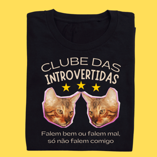 Camiseta Clube das Introvertidas