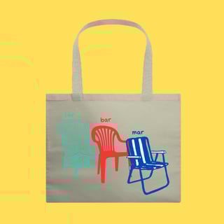 ecobag Lar, mar ,bar.