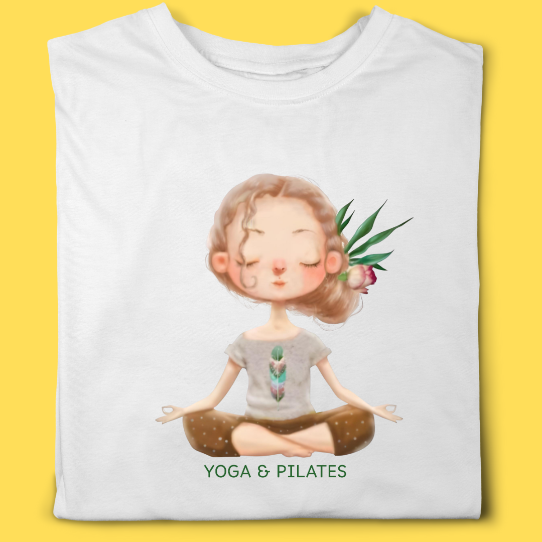Camiseta Yoga e pilates