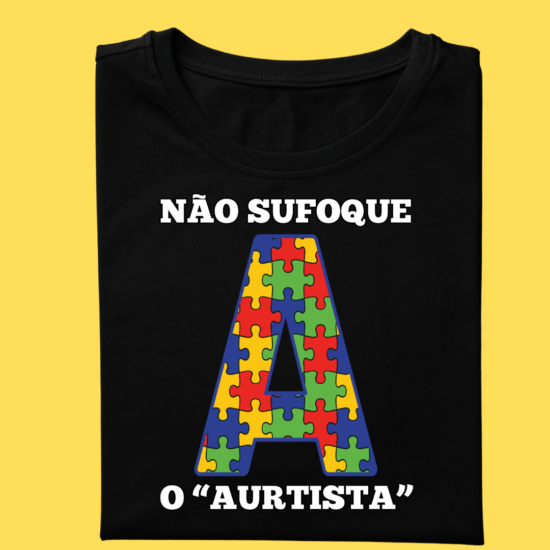 Camiseta Não sufoque o 