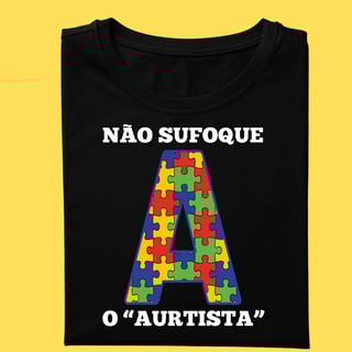 Camiseta Não sufoque o 