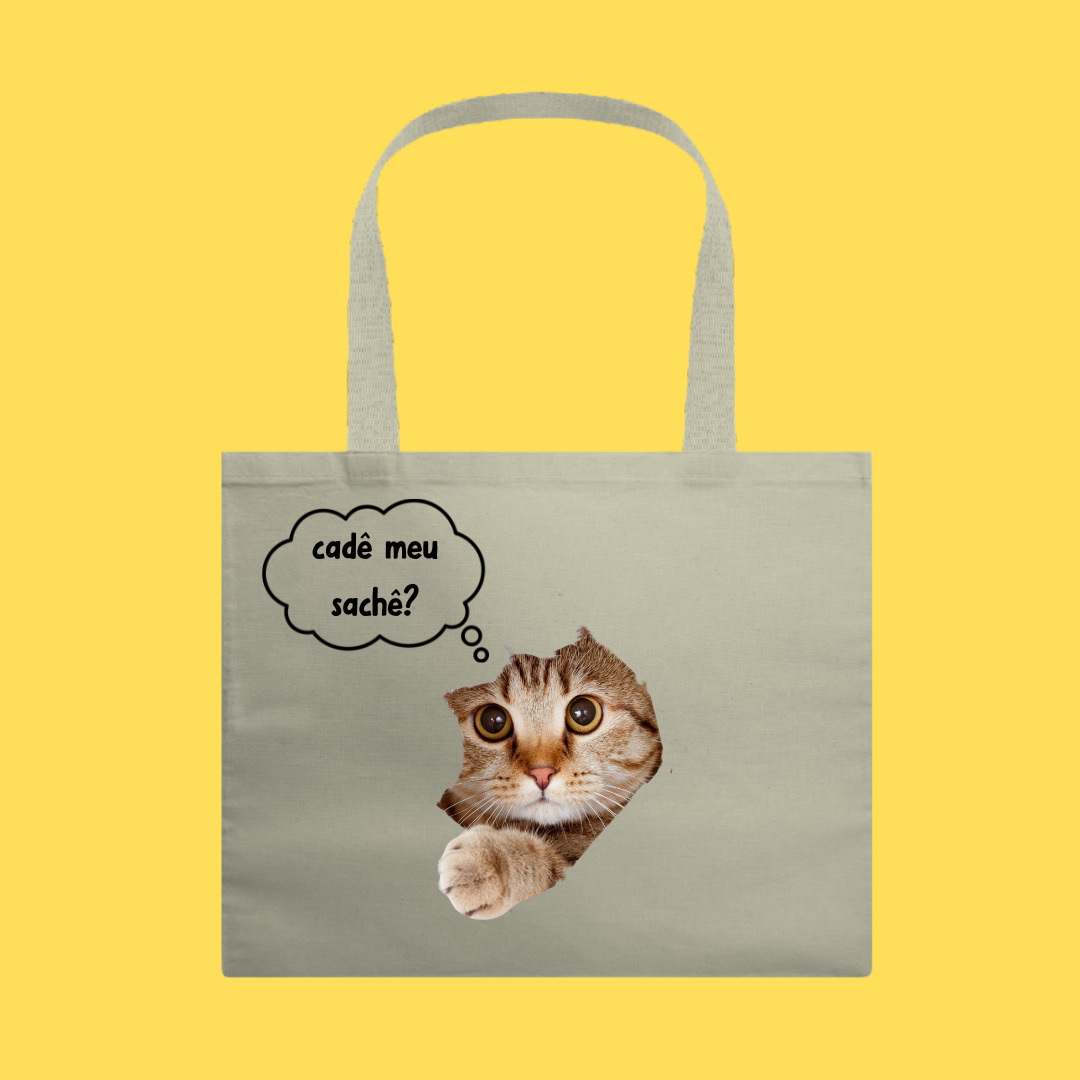 Ecobag Cadê meu sachê?