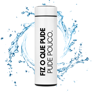 Garrafa Fiz o que pude ,pude pouco