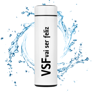 Garrafa VSF vai ser feliz