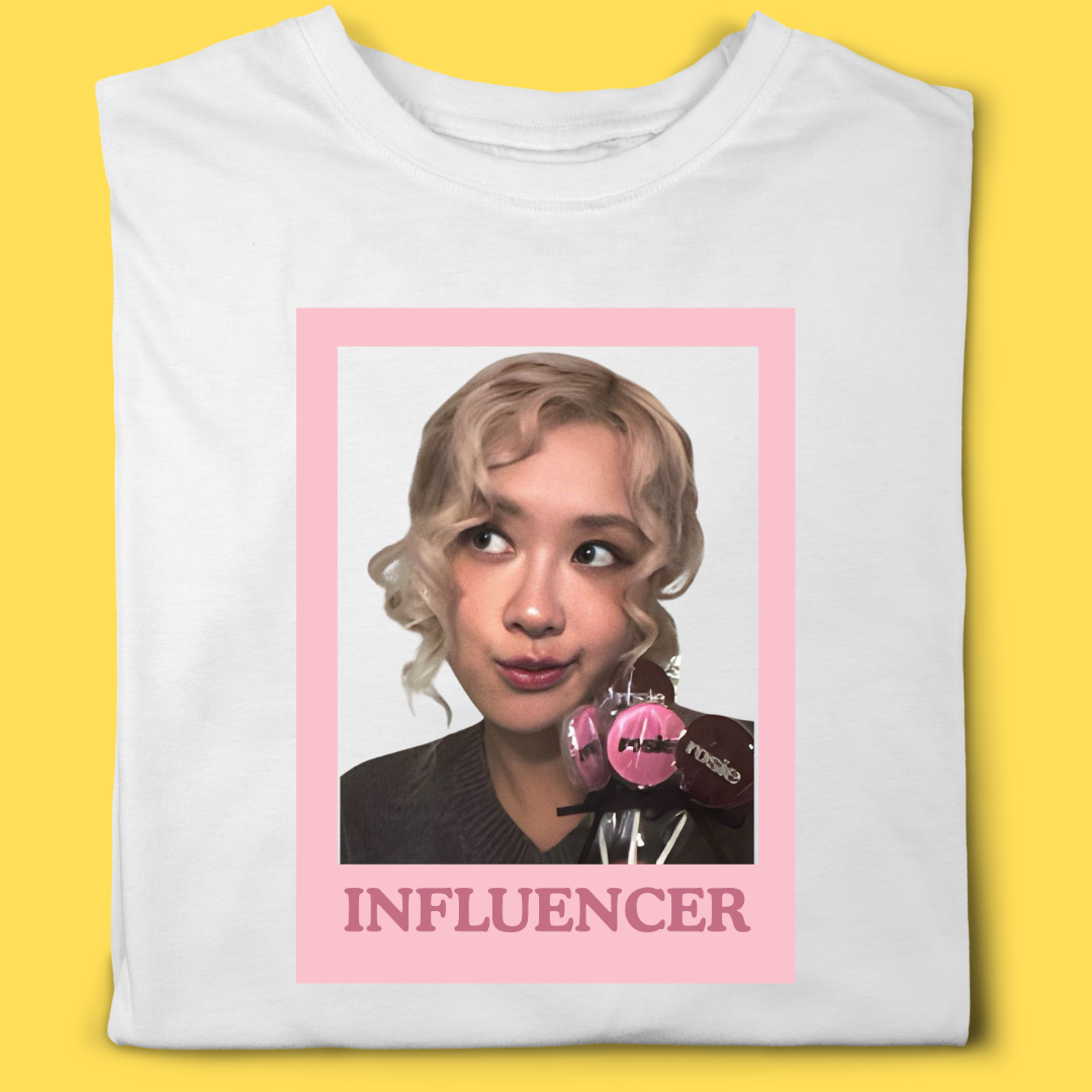 Camiseta Rose Influencer