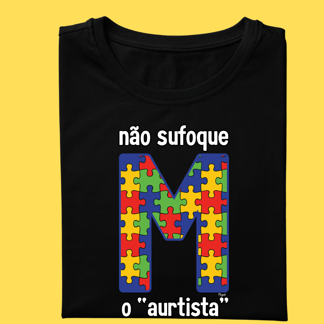 Camiseta não sufoque o 