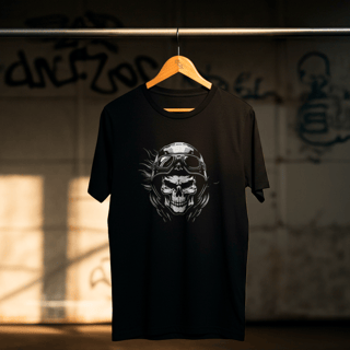 Camisa - Skull Helmet