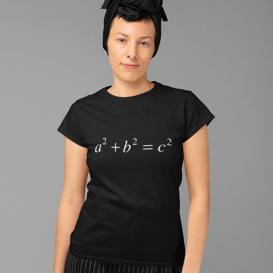 Nome do produto: Camiseta Exatas Pitágoras Feminina