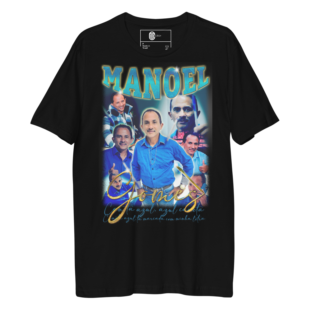 Nome do produto: Camiseta Manoel Gomes 