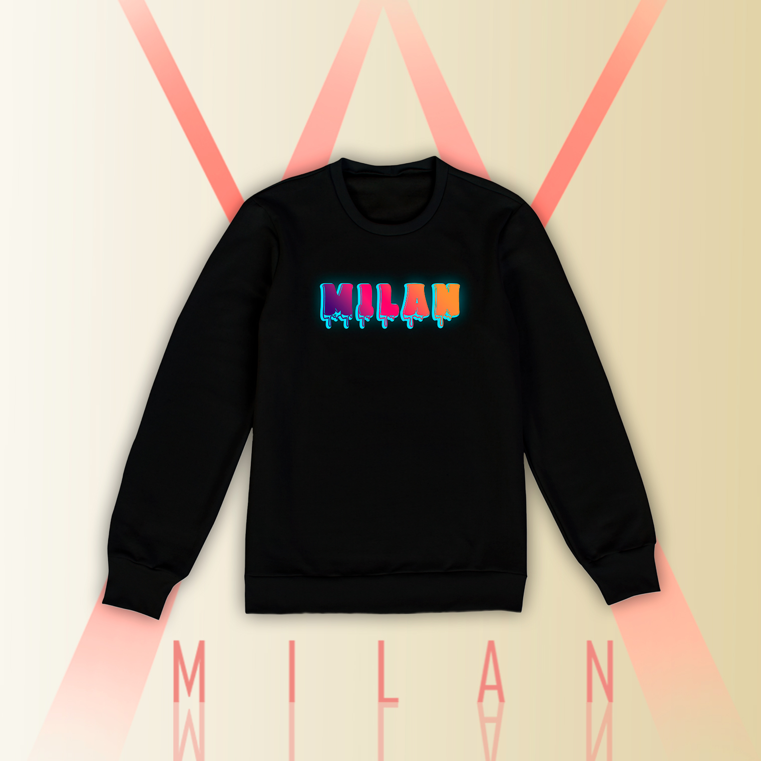 Nome do produto: Moletom Fechado Milan Derretendo