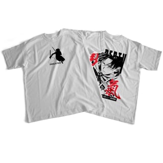 Camiseta frente e verso Ackerman Soldier