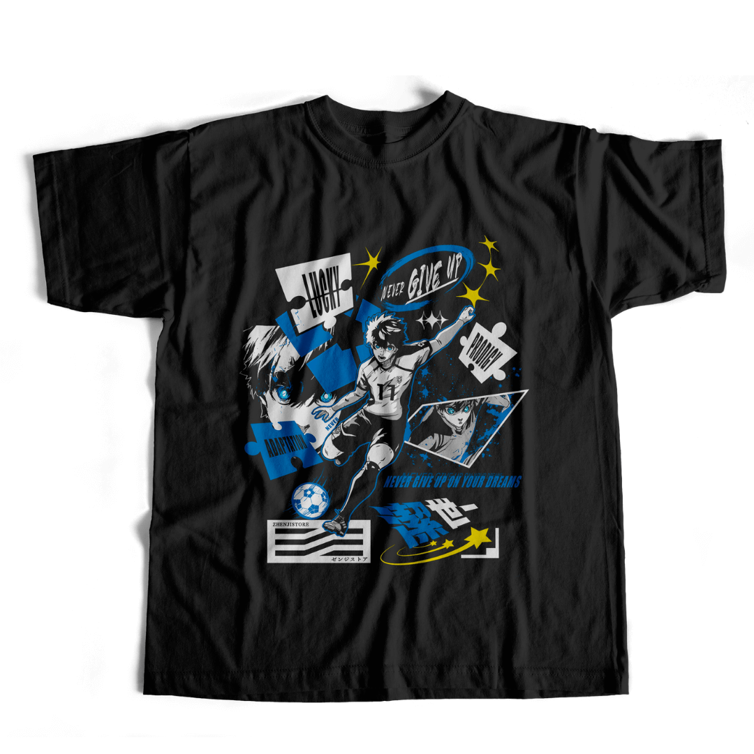 Camiseta Isagi adaptation - dark colors