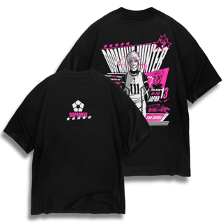 Oversize frente e verso Hunter Shido - dark color