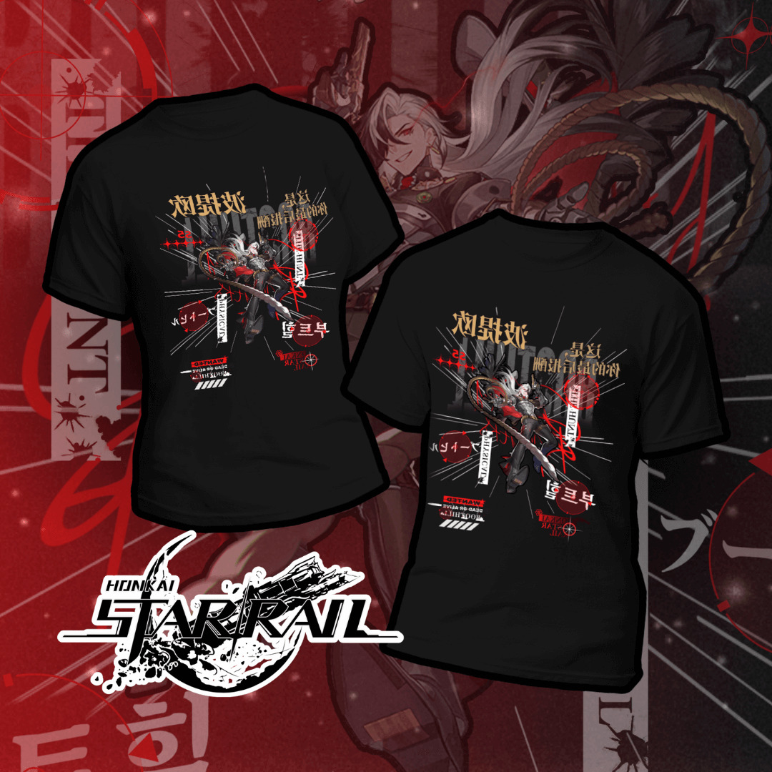 Nome do produto: Camiseta Honkai Star Rail - Boothill Dark Colors