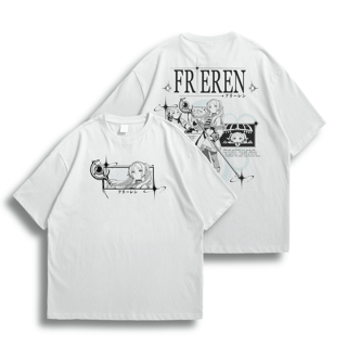 Oversize frente e verso Slayer Frieren