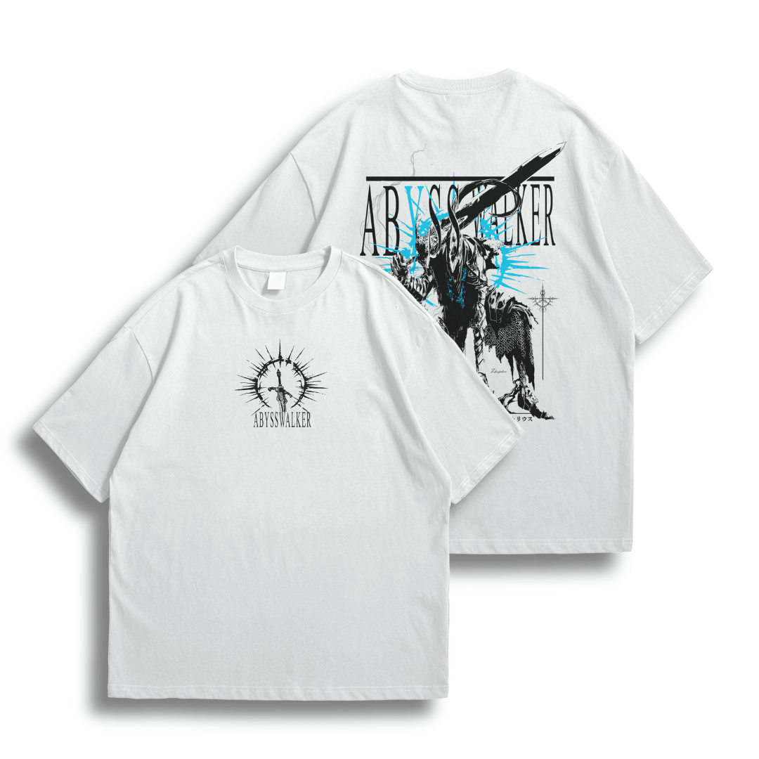 Oversize frente e verso Abyss Walker