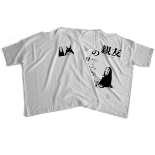 Camiseta frente e verso Best friend Totoro