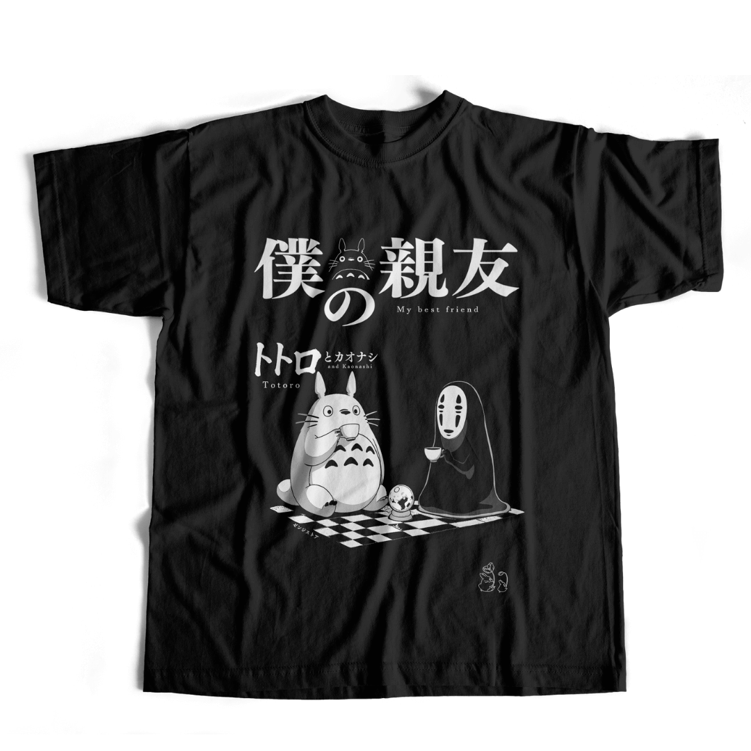 Camiseta Best friend Totoro - dark colors