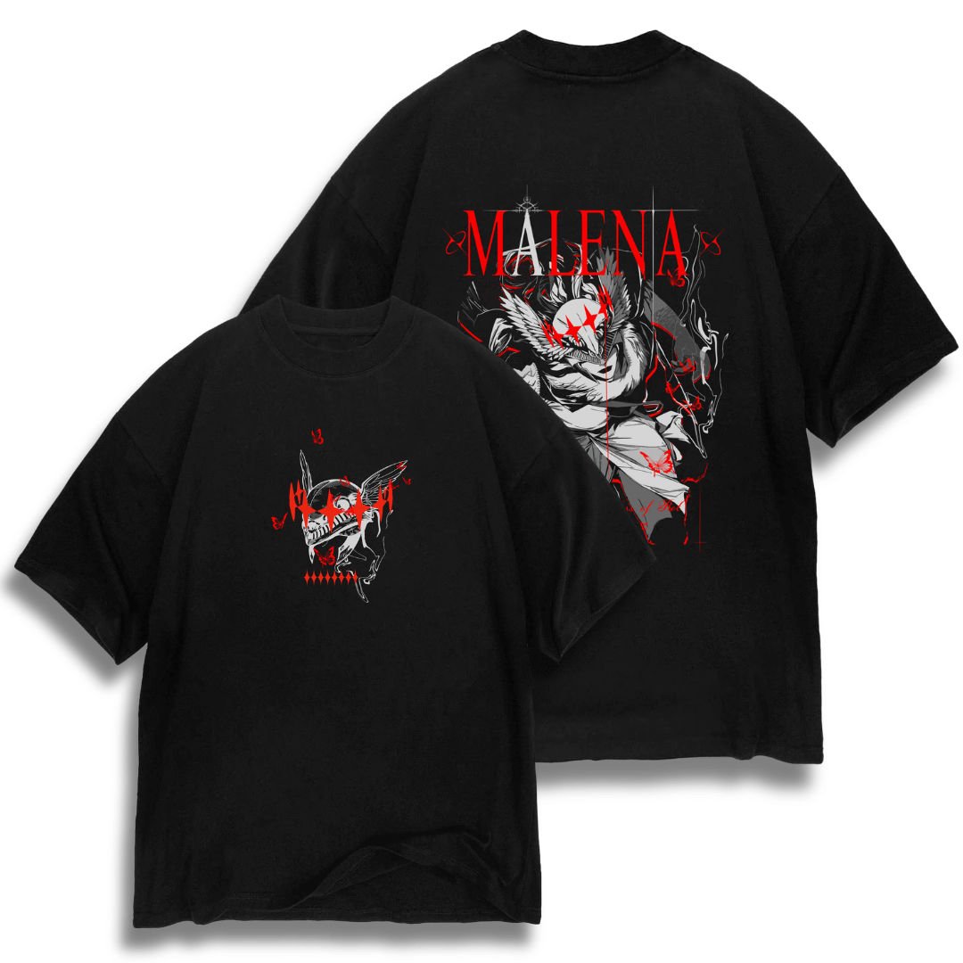 Oversize frente e verso Blade of Miquella - dark colors