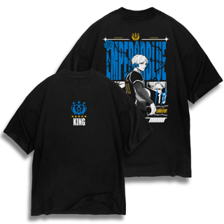 Oversize frente e verso Kaiser king blue - dark color