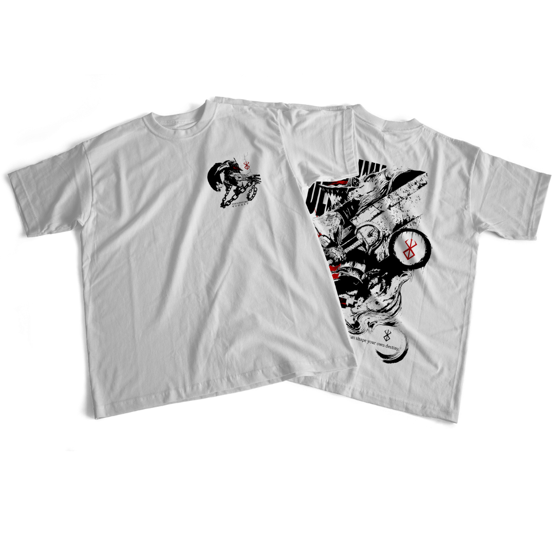 Camiseta frente e verso Berserker Rage