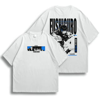 Oversize frente e verso Megumi Shadows