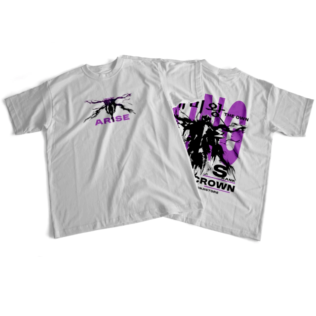 Camiseta frente e verso King Beru