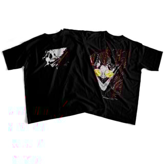 Camiseta frente e verso Turbo Yokai - dark colors