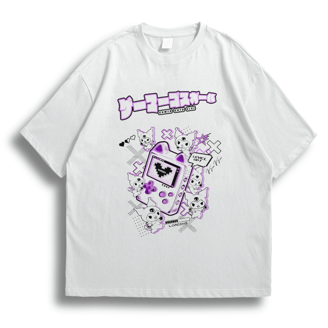 Oversize Gamer Goth Girl