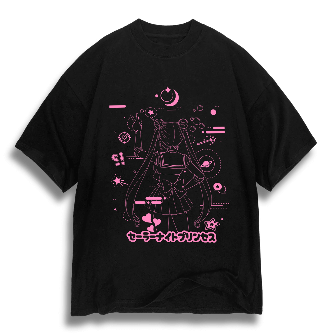 Oversize Princess Moon - Rose Vers - dark color