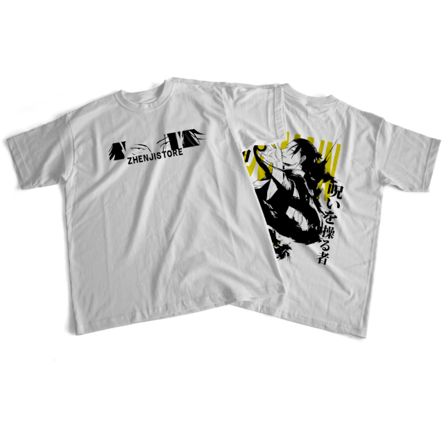 Camiseta frente e verso Geto Domain aesthetic