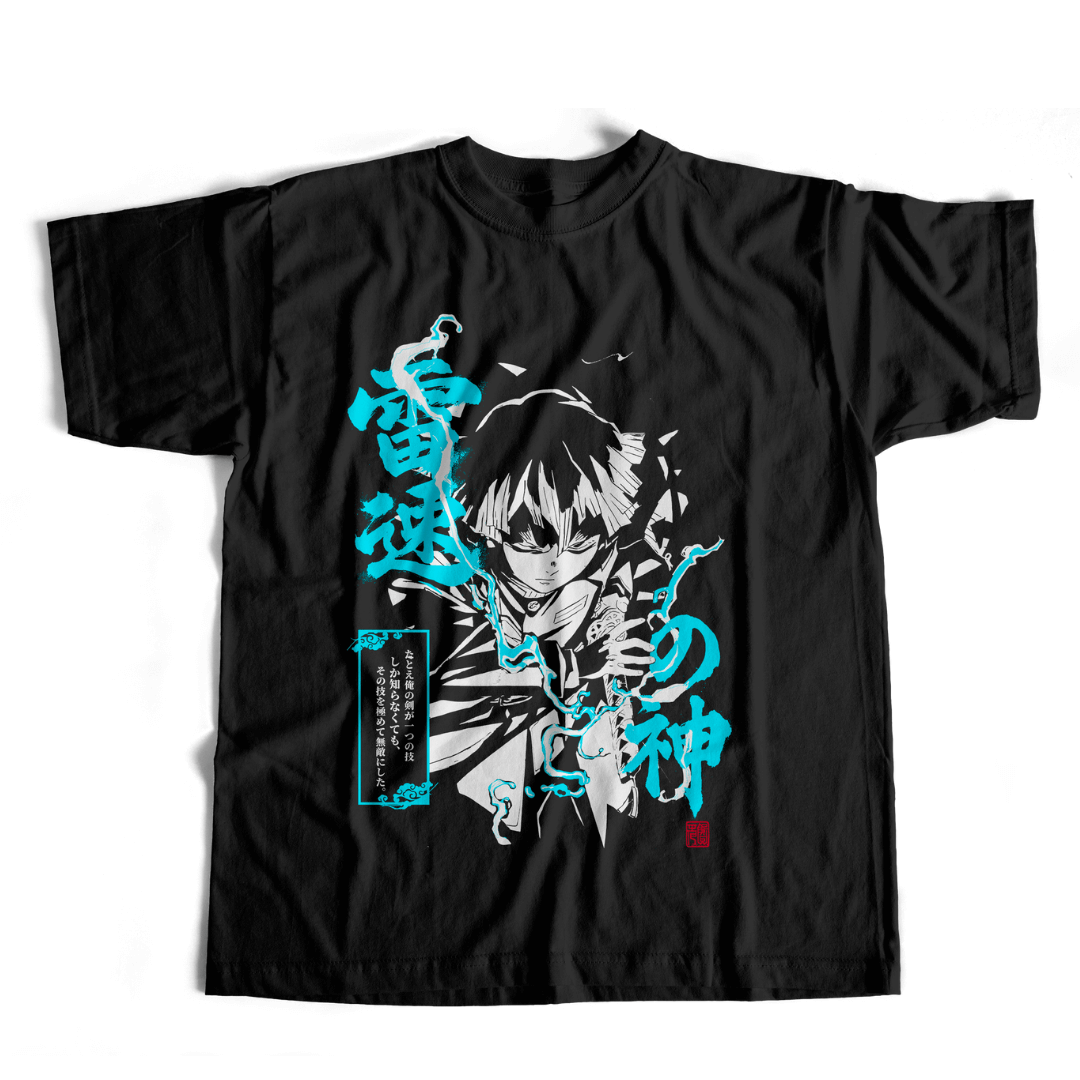 Camiseta Zenitsu Thunder - dark colors