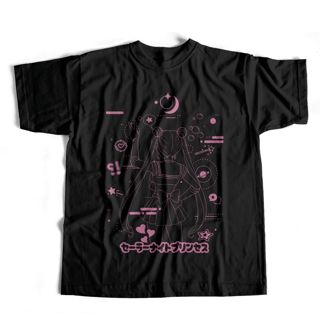 Camiseta Princess Moon - Rose vers. - dark colors