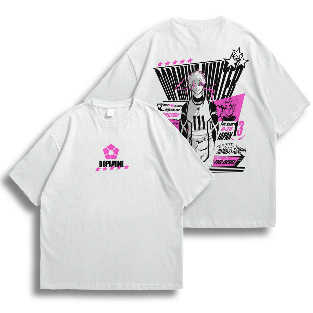 Nome do produto: Oversize frente e verso Hunter Shido