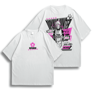 Oversize frente e verso Hunter Shido