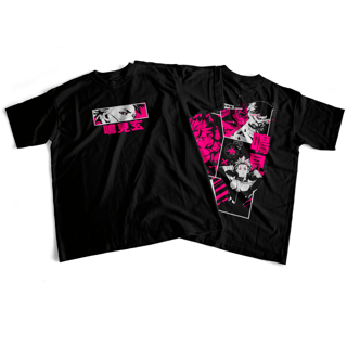 Camiseta frente e verso Narumi Number 1 - dark color