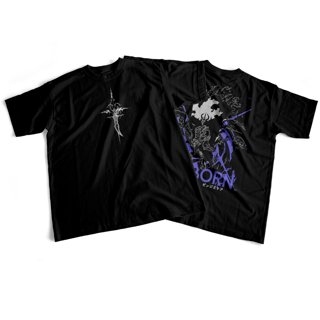 Camiseta frente e verso Ashborn - dark color