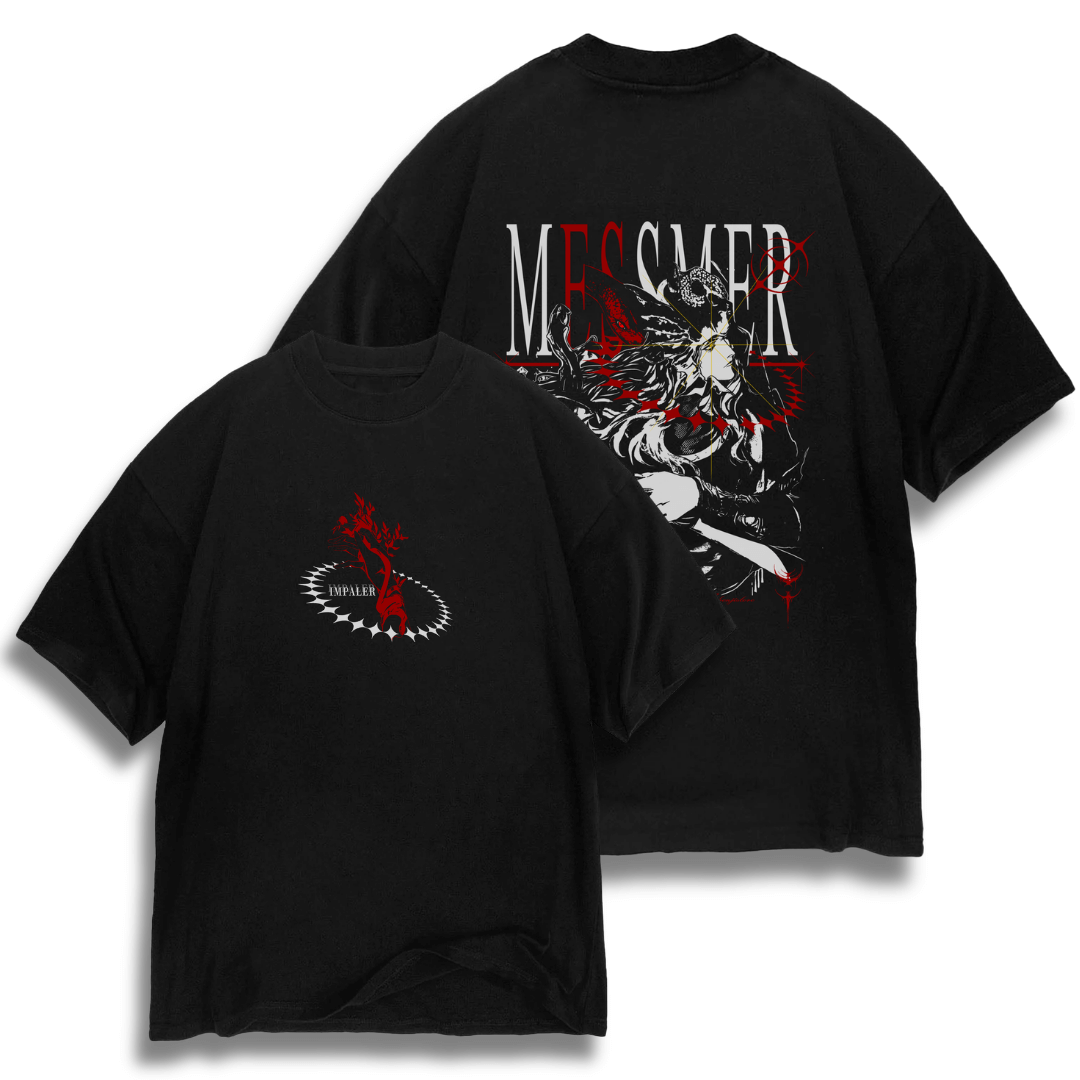 Oversize frente e verso The Impaler - dark color